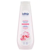 Luksja Creamy & Soft kremowy płyn do kąpieli Róża i Proteiny mleka, 900 ml