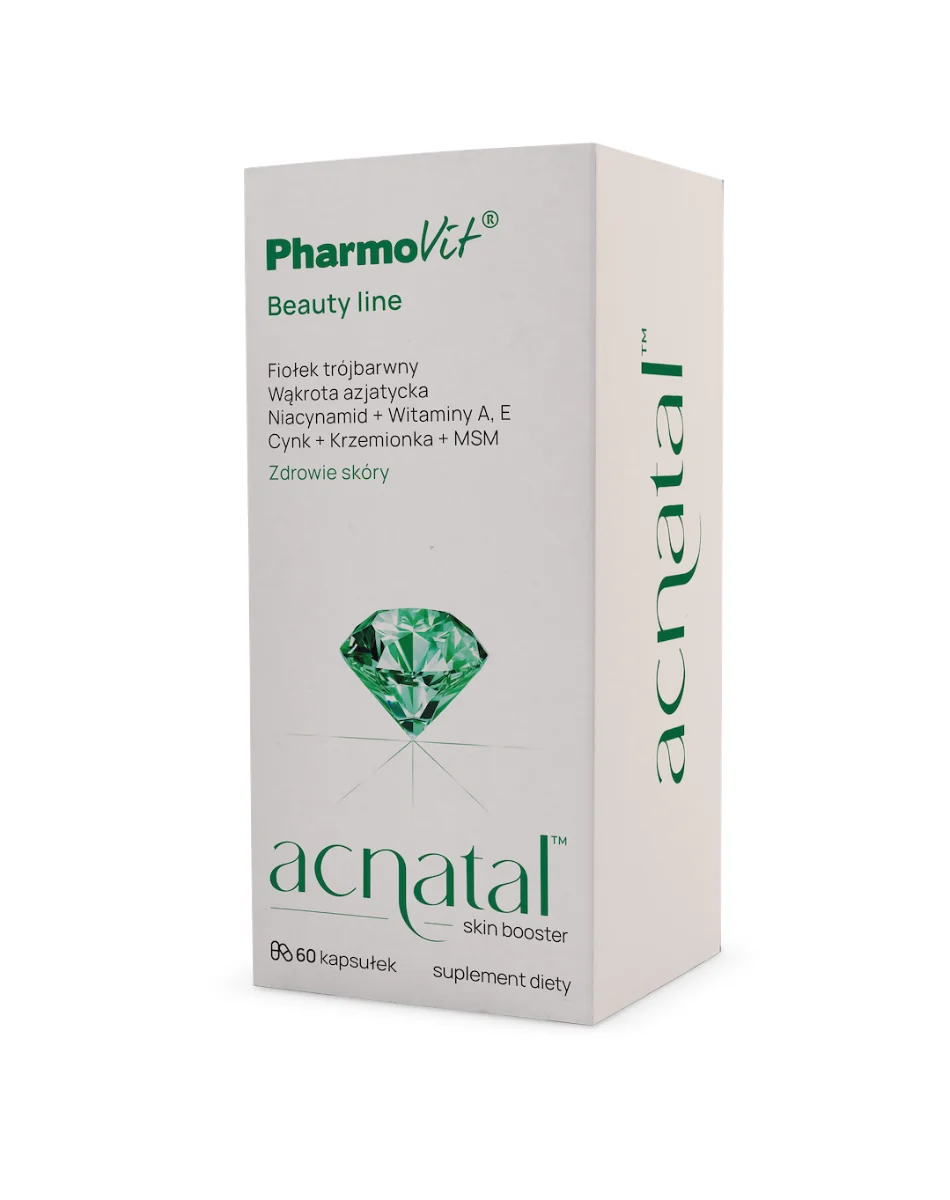 PharmoVit® Beauty Line Acnatal™ Skin booster 60 kapsułek