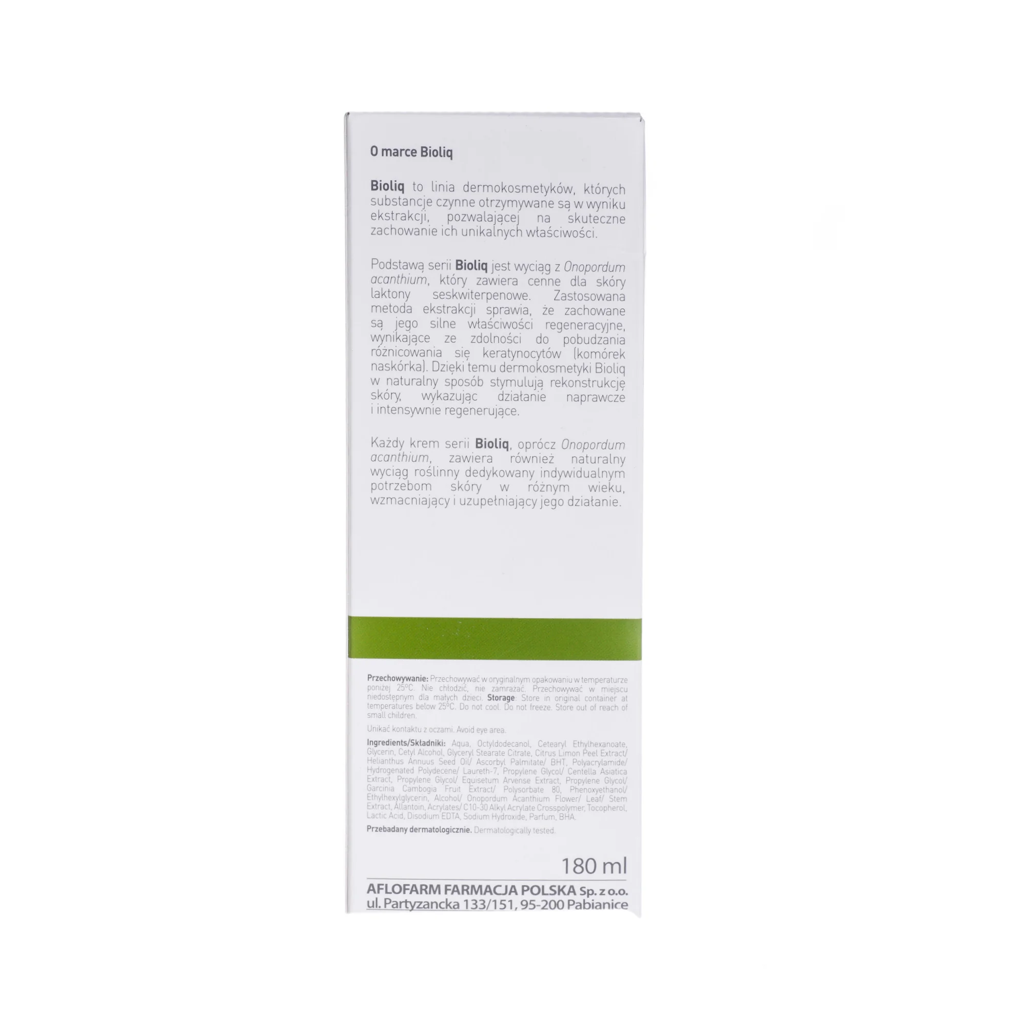 BIOLIQ Body, balsam ujędrniająco-wygładzający, 180 ml 
