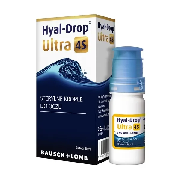 Hyal-Drop Ultra 4S krople do oczu, 10 ml