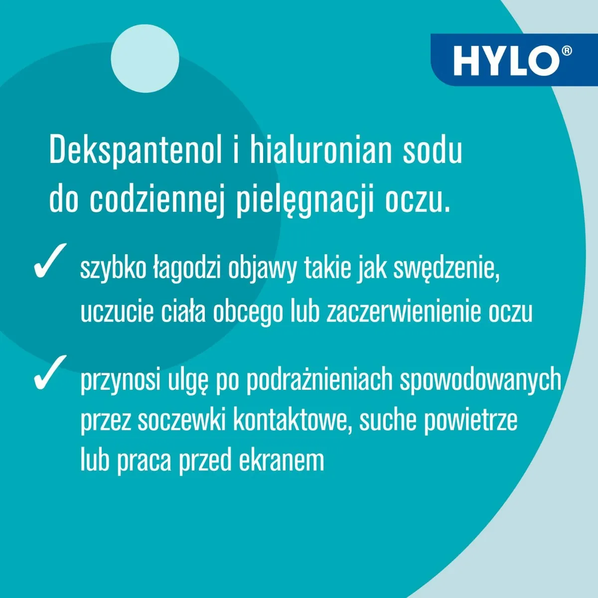 Hylo Care, nawilżające krople do oczu, 10 ml 