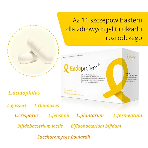 Endoprofem 30 saszetek na dzień + 30 kapsułek na noc