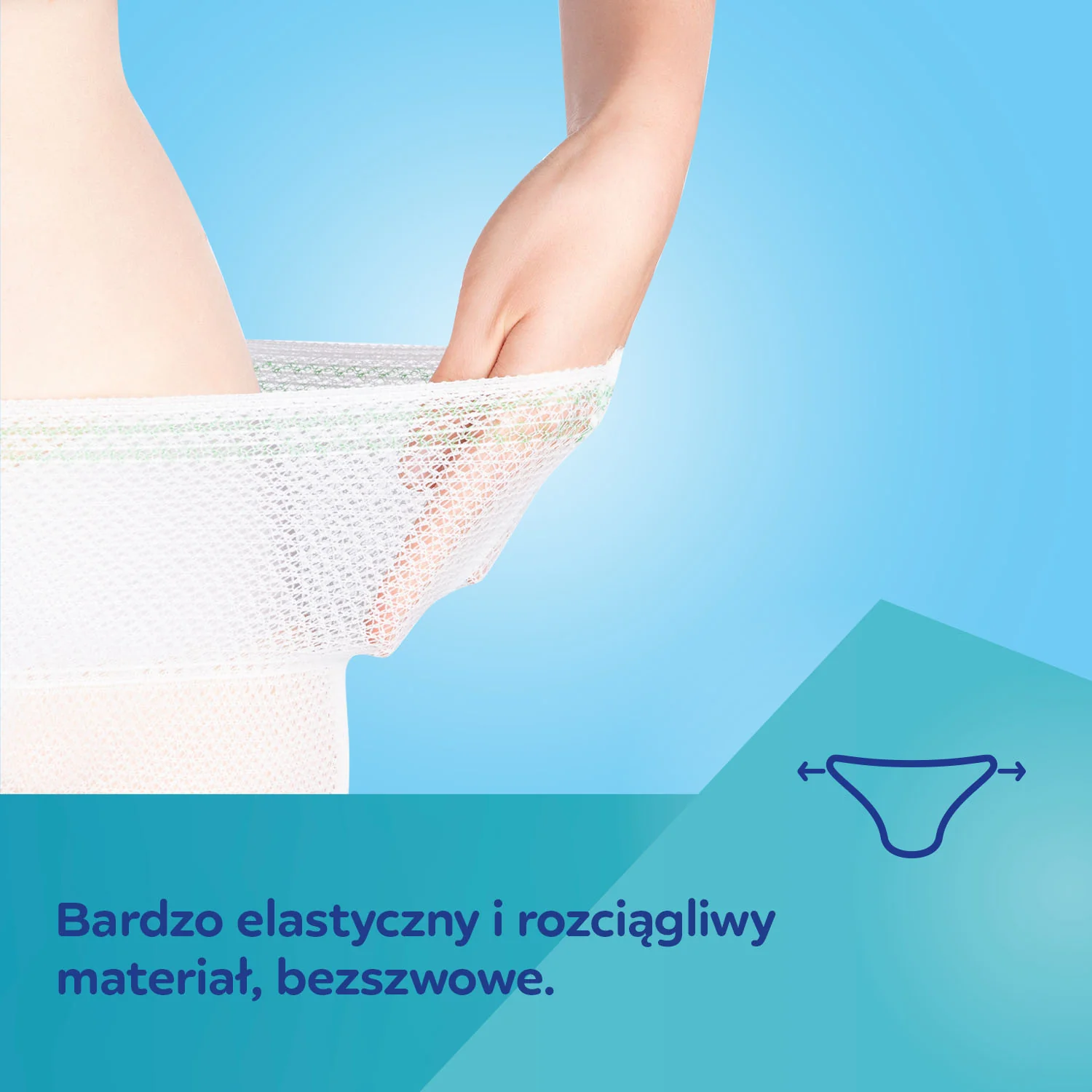 Canpol wielorazowe, siateczkowe majtki poporodowe L/XL 73/002, 2 szt.