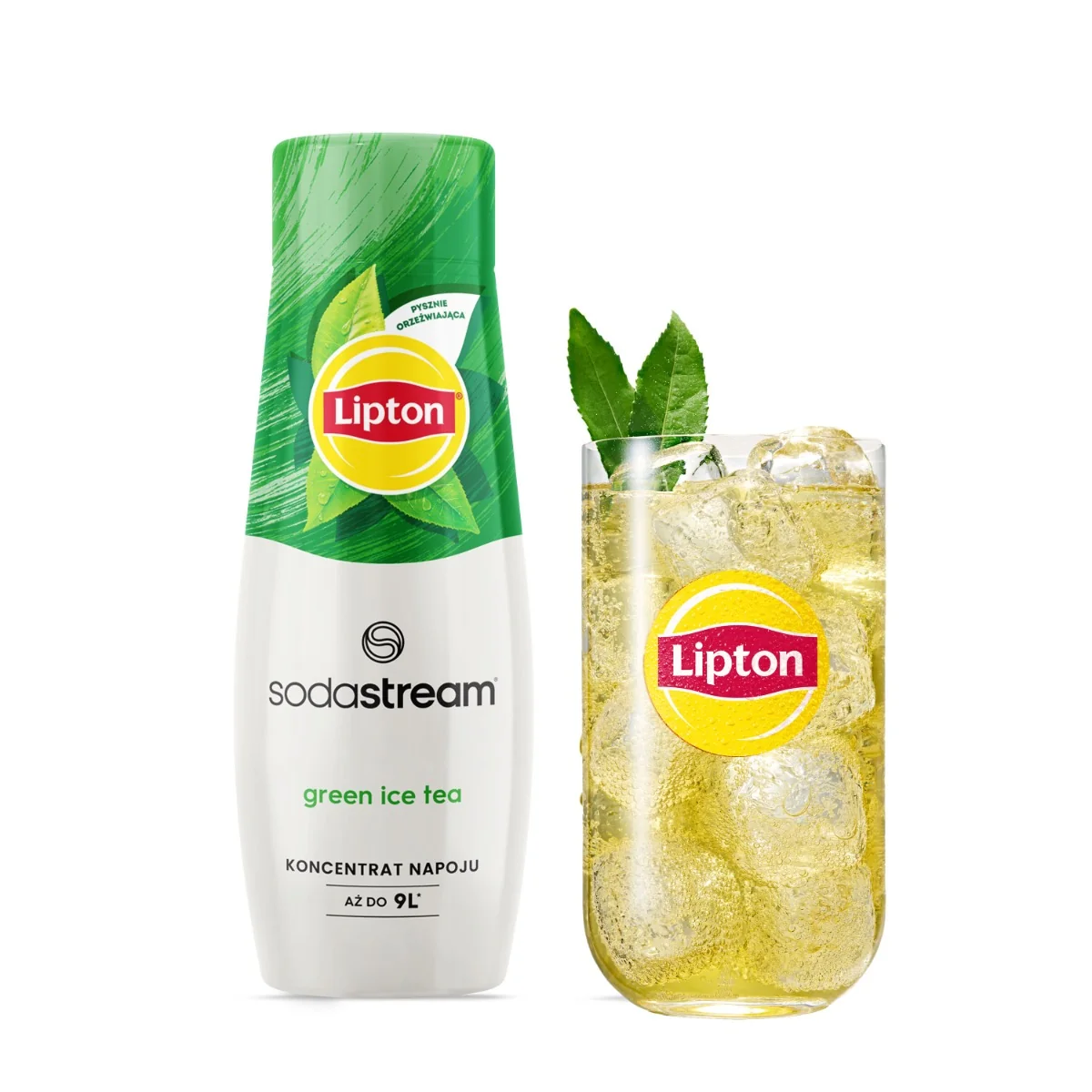 SodaStream syrop Lipton Ice Tea zielona herbata, 440 ml