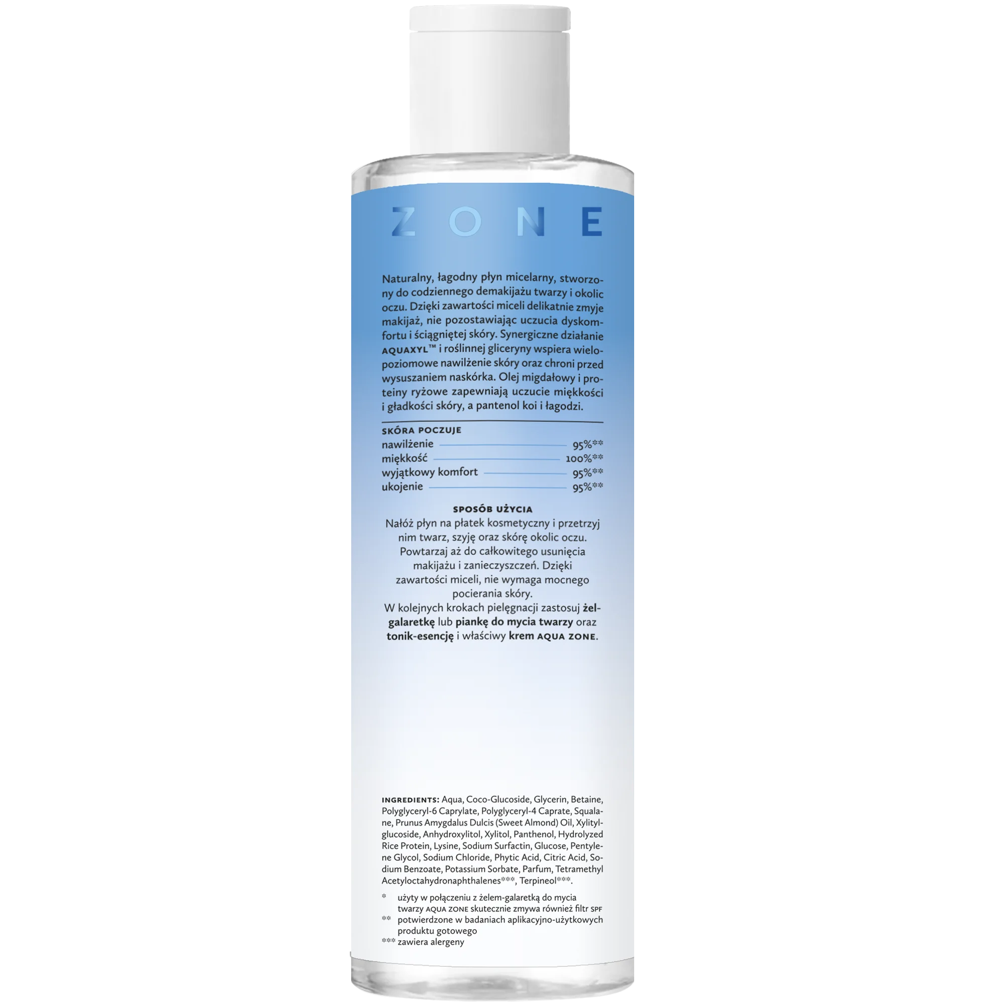 Hagi Aqua Zone łagodny płyn micelarny, 300 ml
