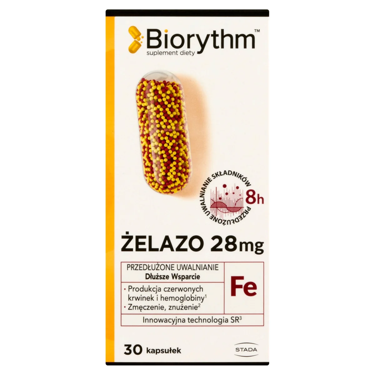 BIOrythm Żelazo 30 kapsułek