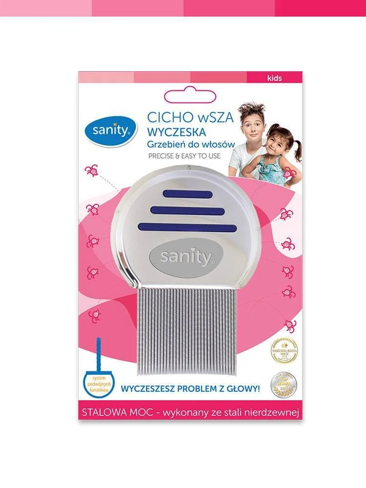 Sanity CICHO wSZA grzebień do włosów, 1 szt.