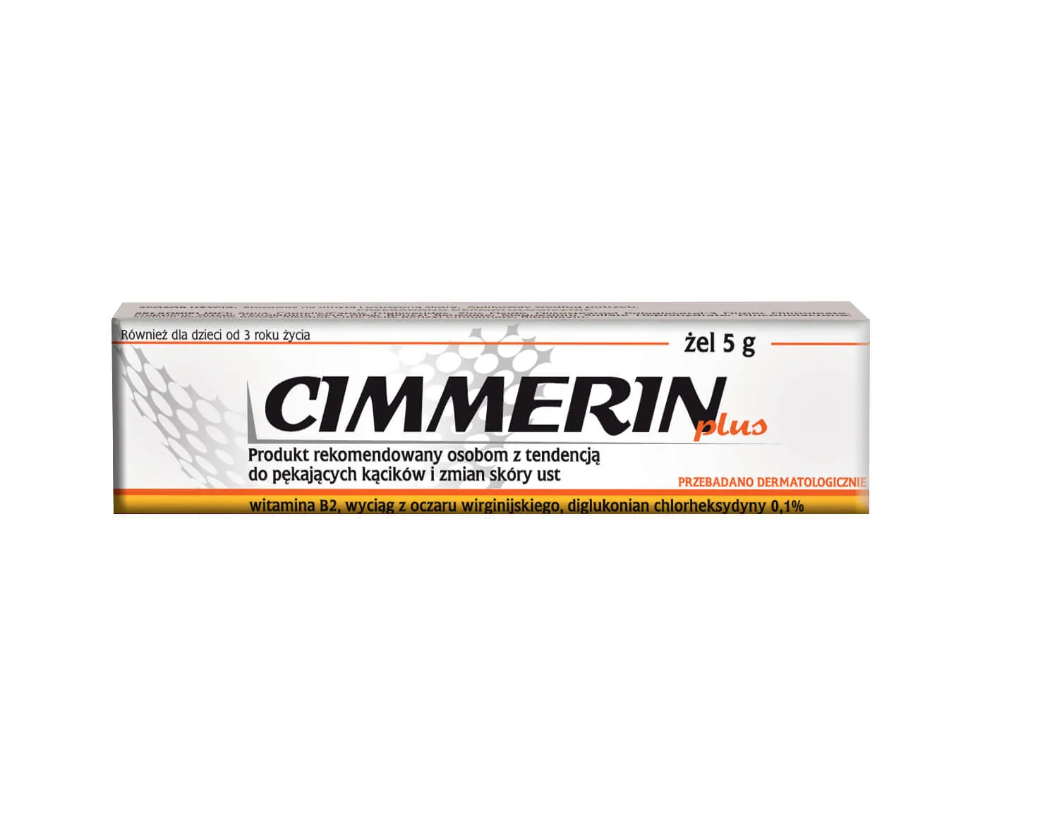 Cimmerin Plus, żel dla osób z tendencją do pękających kącików i zmian skórnych ust, 5g
