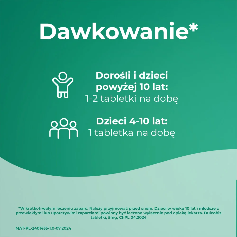 Dulcobis 5 mg 60 tabletek dojelitowych