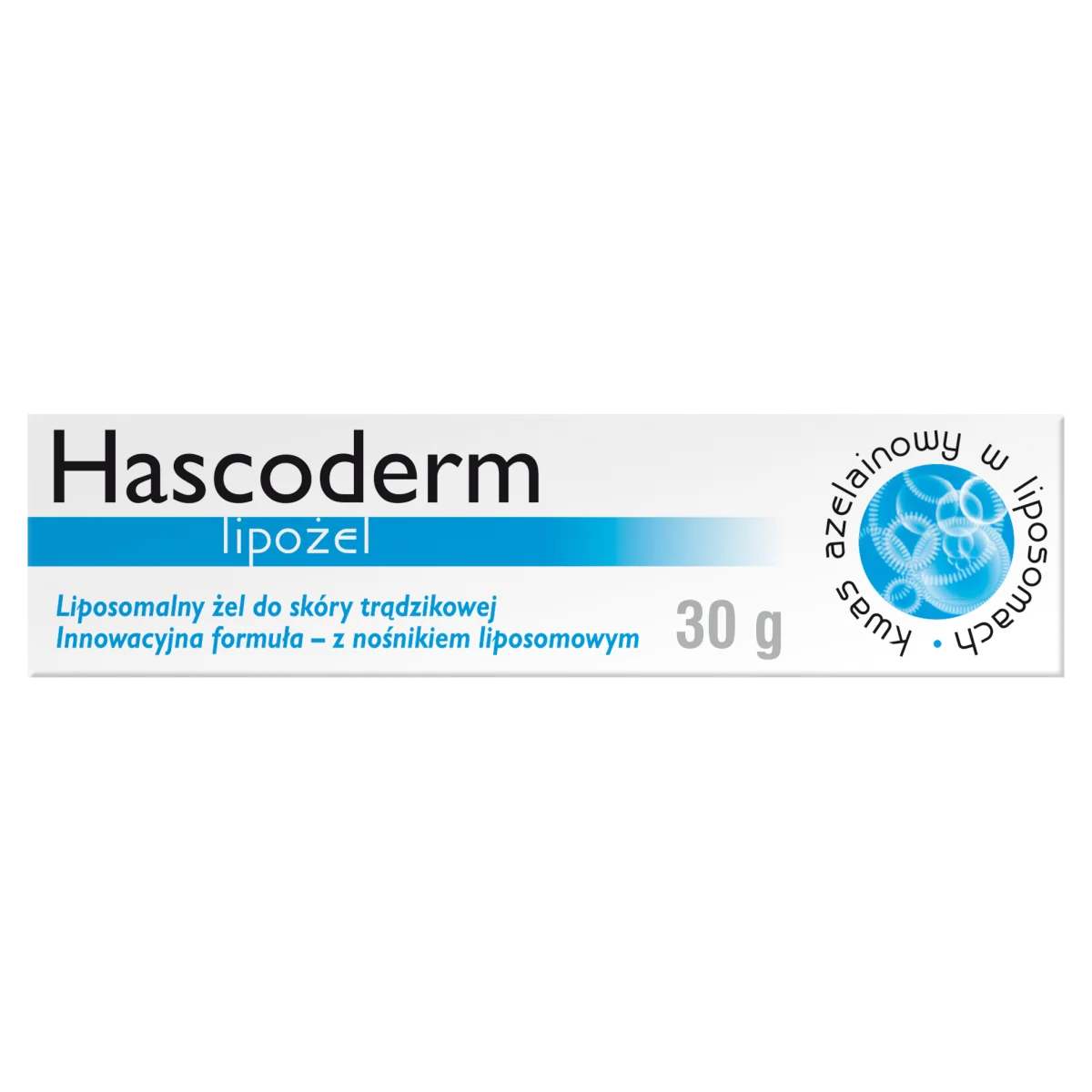 Hascoderm Lipożel liposomalny żel do skóry trądzikowej, 30 g