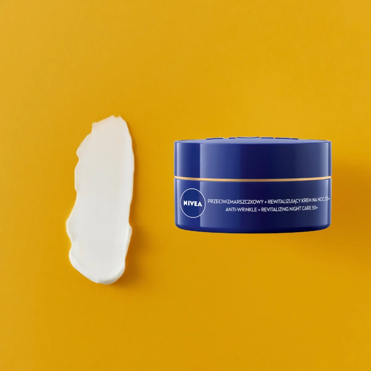 Nivea Przeciwzmarszczkowy + Modelujący Zestaw krem na noc 55+, 50 ml + krem na dzień 55+, 50 ml