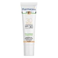 Pharmaceris F Matt-Mineral-Correction, mineralny dermo-fluid matujący, Spf 30, tanned 30, 40 ml