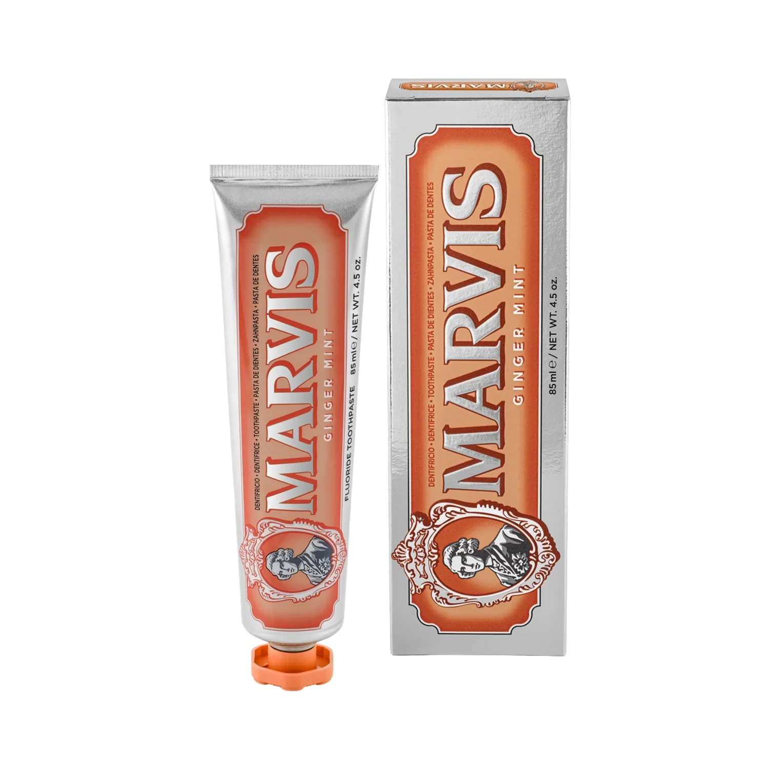 Marvis Ginger Mint pasta do zębów o smaku imbiru i mięty, 85 ml