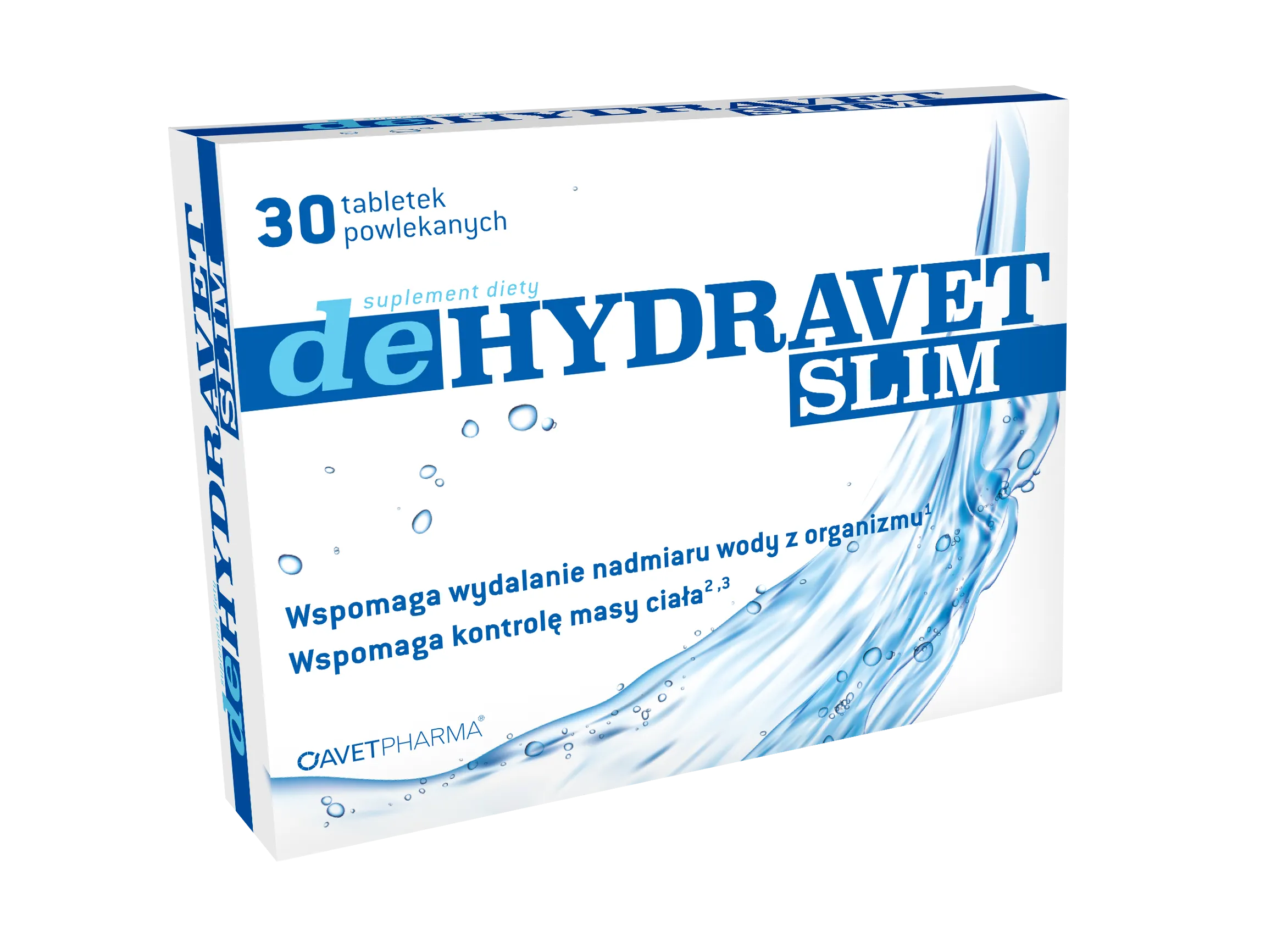 Dehydravet Slim, suplement diety, 30 tabletek