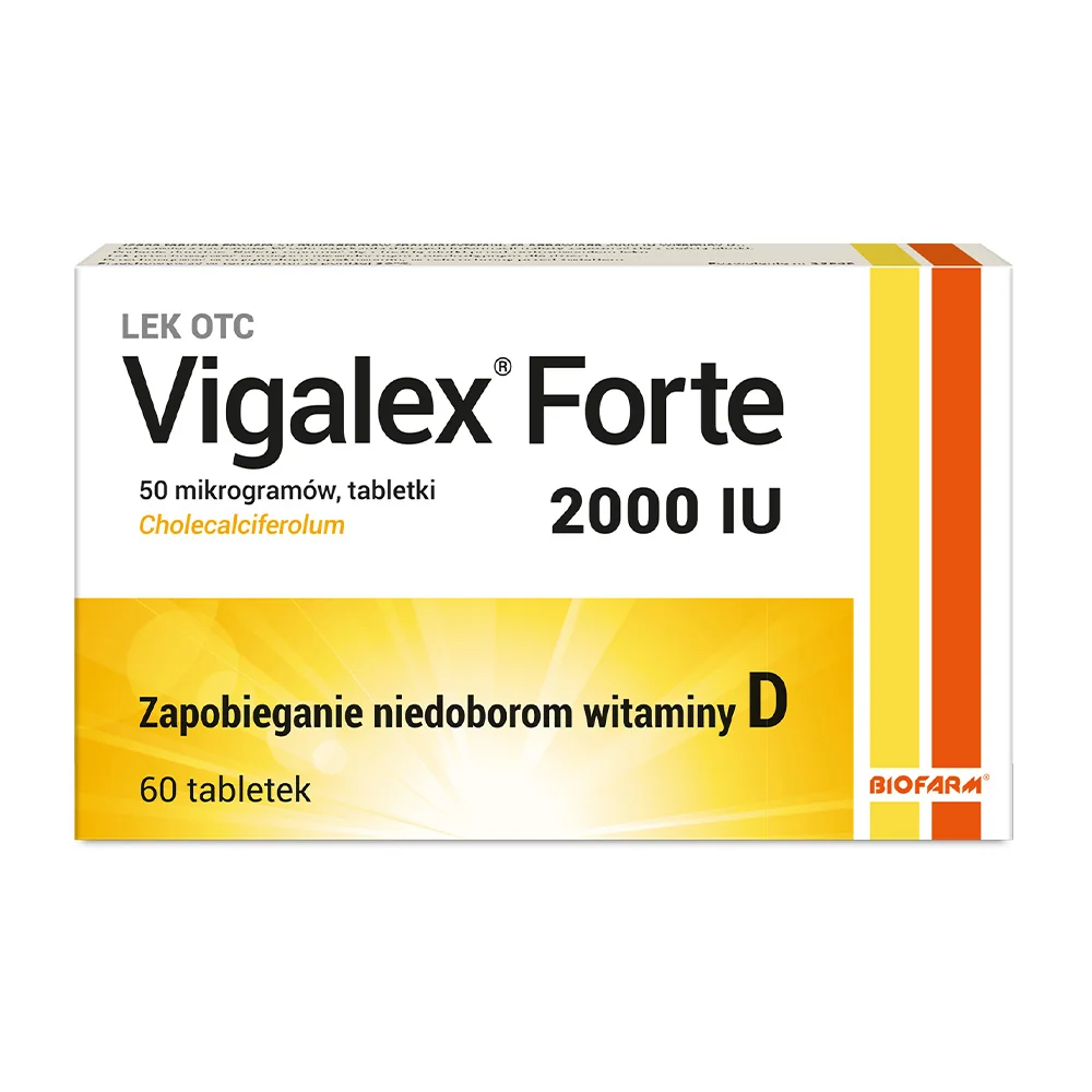 Vigalex Forte  2000 I.U. 60 tabletek