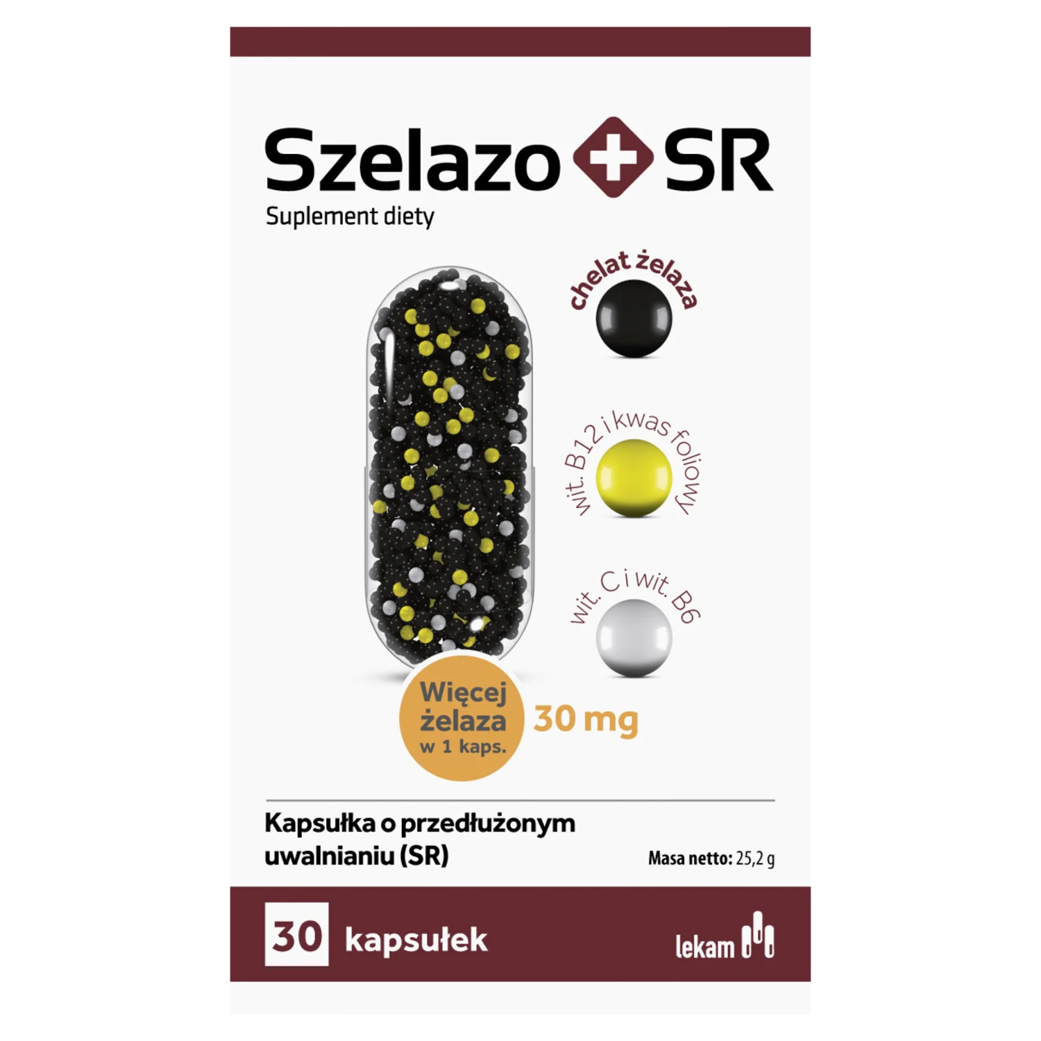 Szelazo+SR 30 kapsułek o przedłużonym uwalnianiu