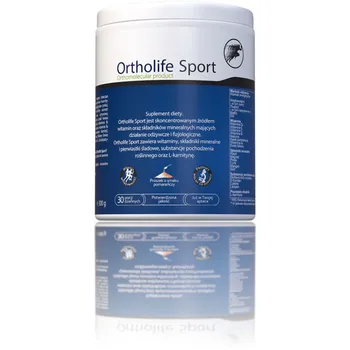 Ortholife Sport, suplement diety, pomarańcza, 300 g. Data ważności 2022-12-31 