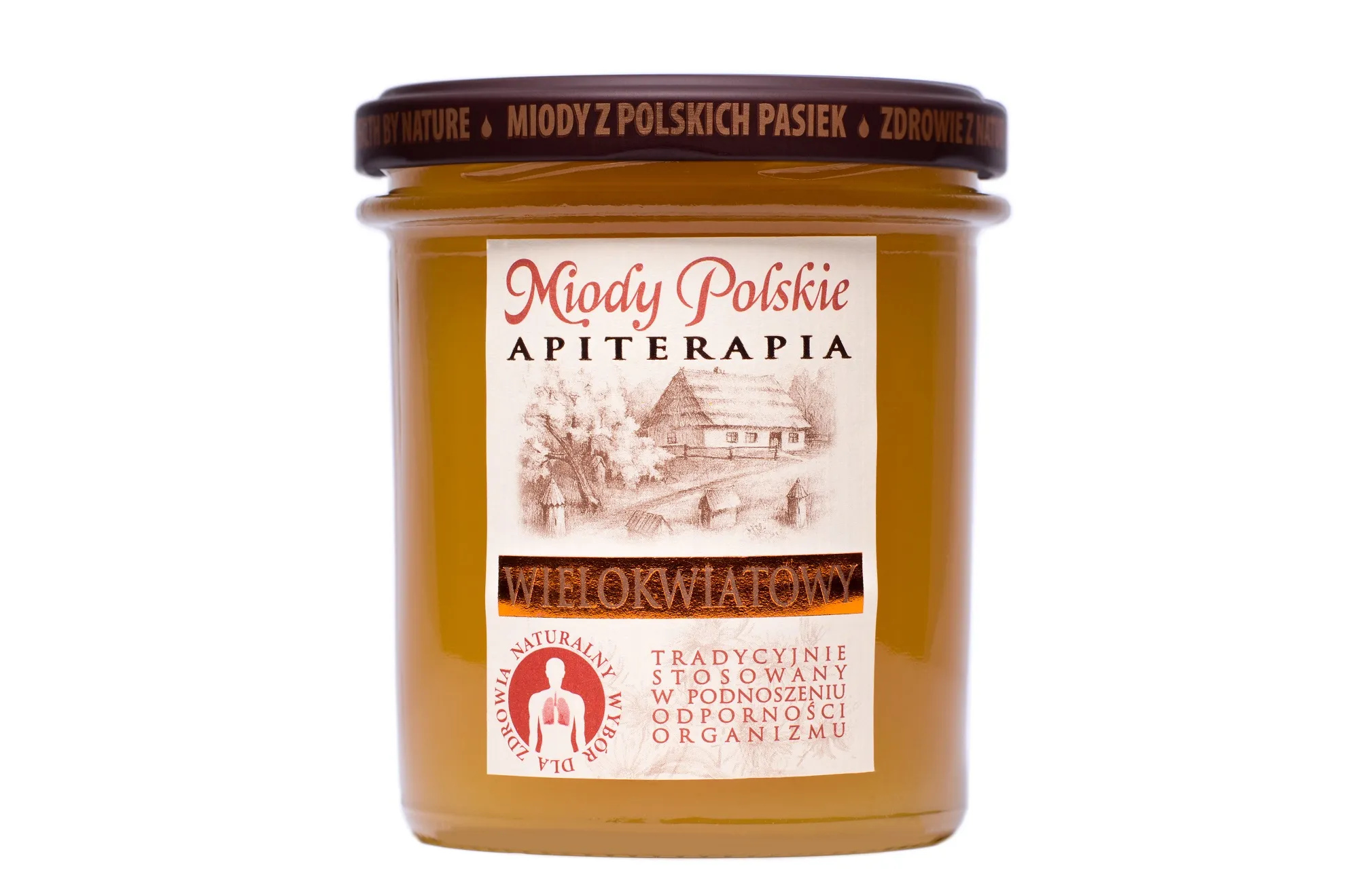 Miody Polskie, naturalny miód wielokwiatowy, 400 g