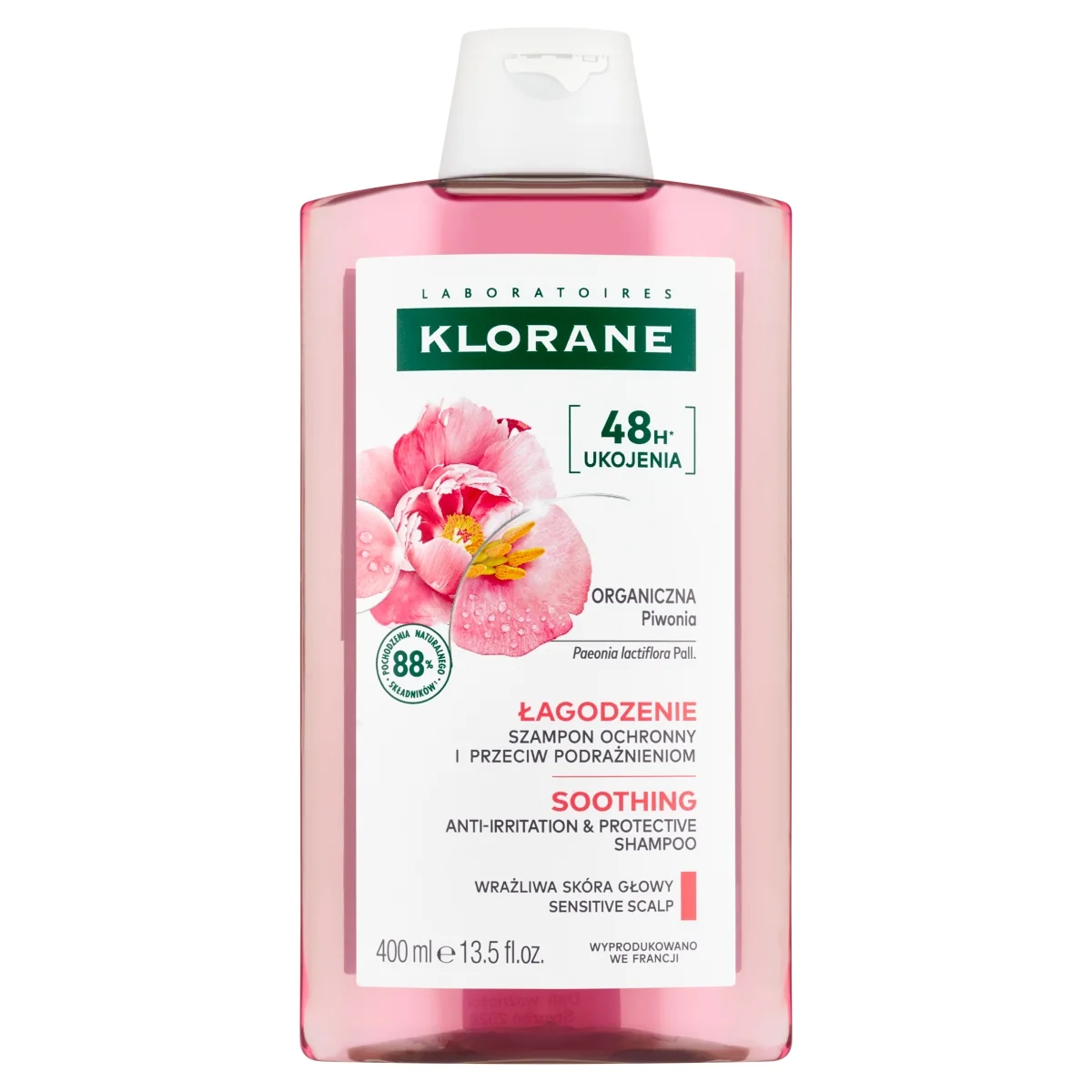 Klorane szampon ochronny i przeciw podrażnieniom, 400 ml