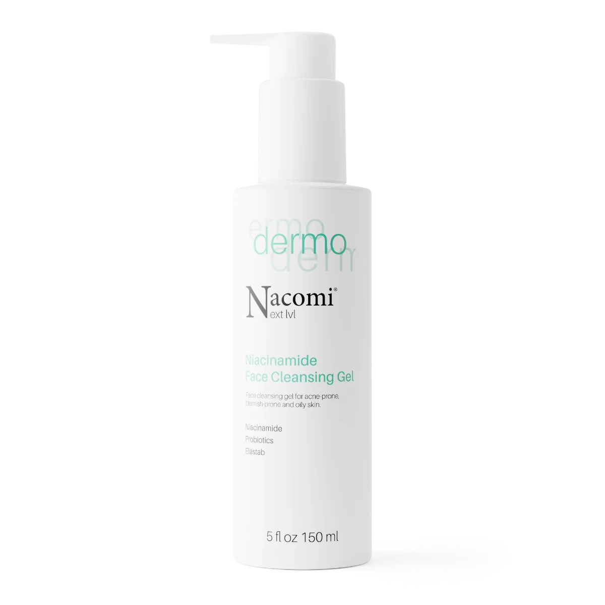 Nacomi Next Level Dermo oczyszczający żel do mycia twarzy, 150 ml