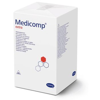 Medicomp Extra Kompresy niejałowe 7,5x7,5 cm, 100 sztuk 
