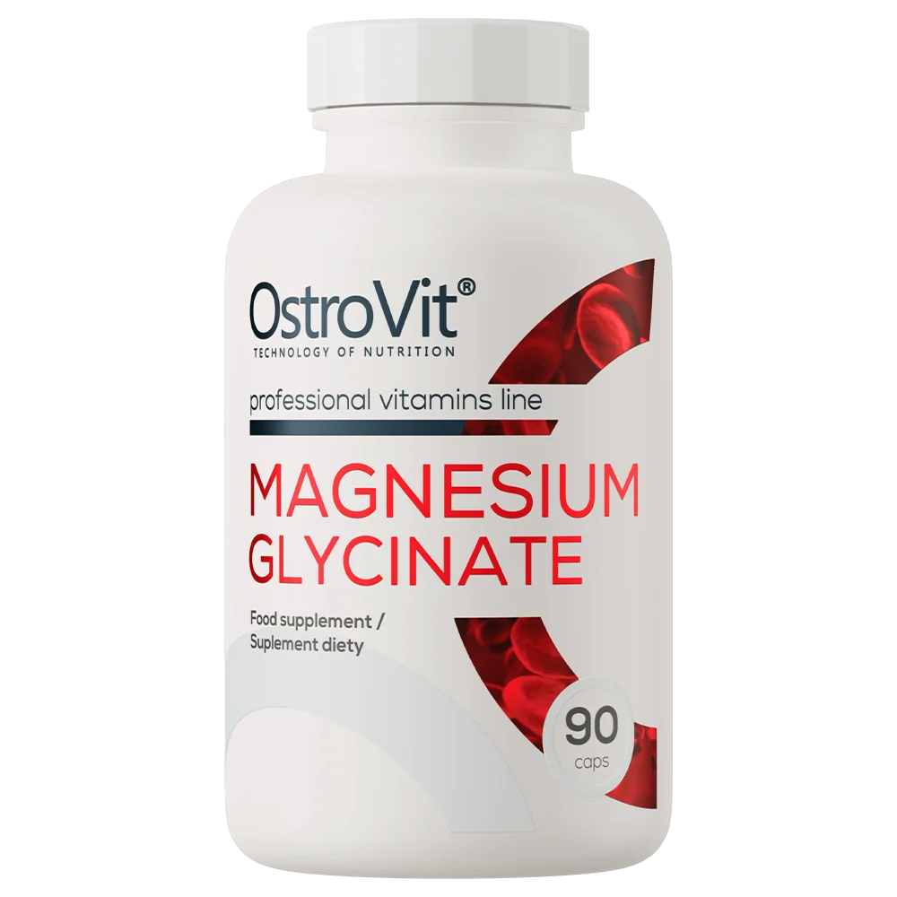 OstroVit Glicynian Magnezu 90 kapsułek