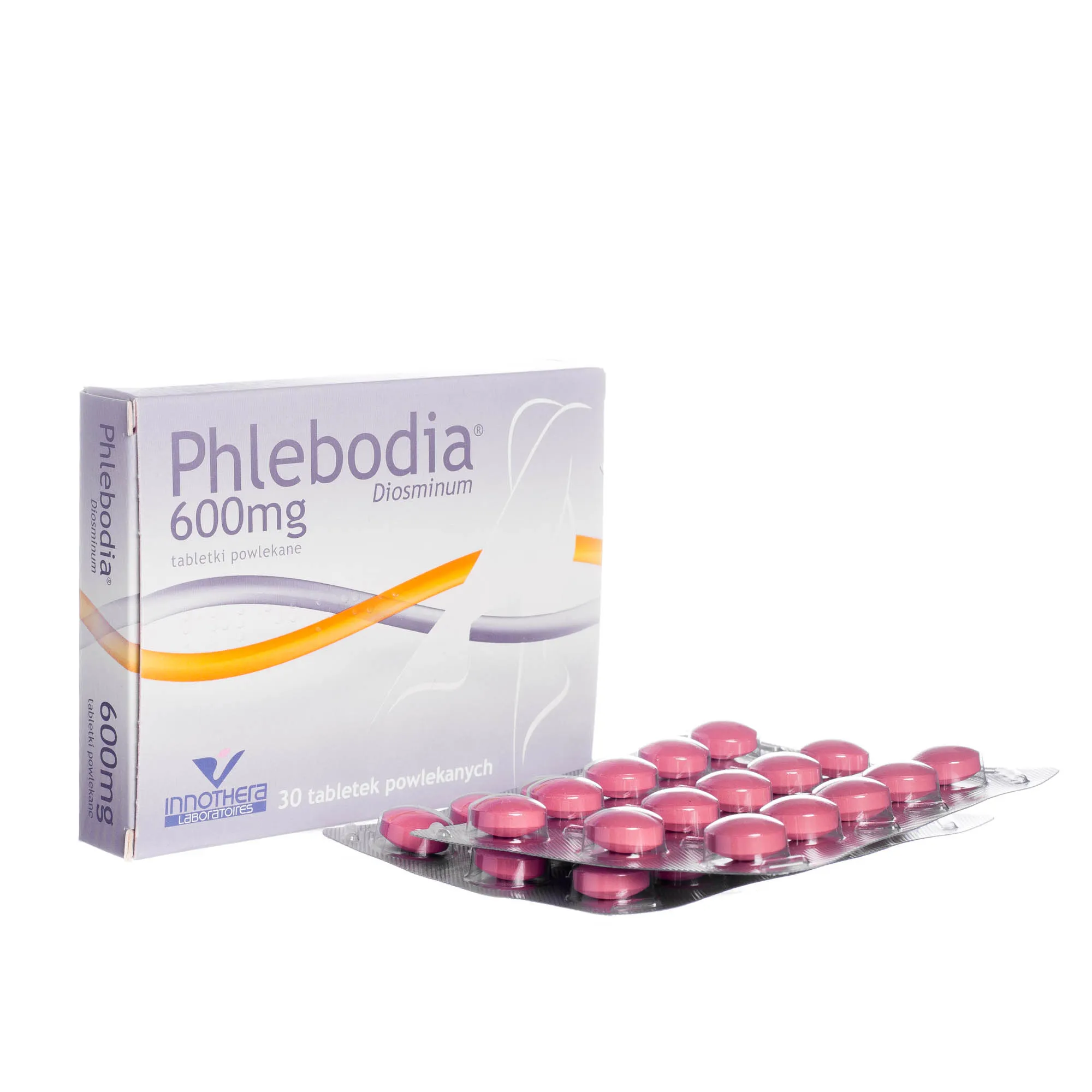 Phlebodia, 600mg, 30 tabletek powlekanych
