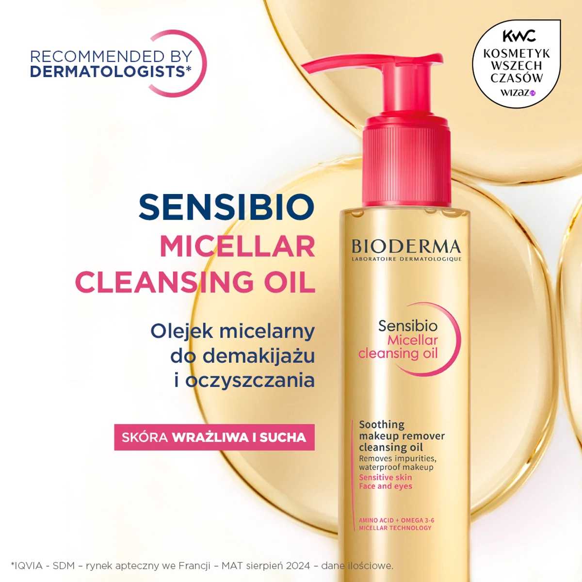 Bioderma Sensibio Micellar Cleansing Oil 150ml