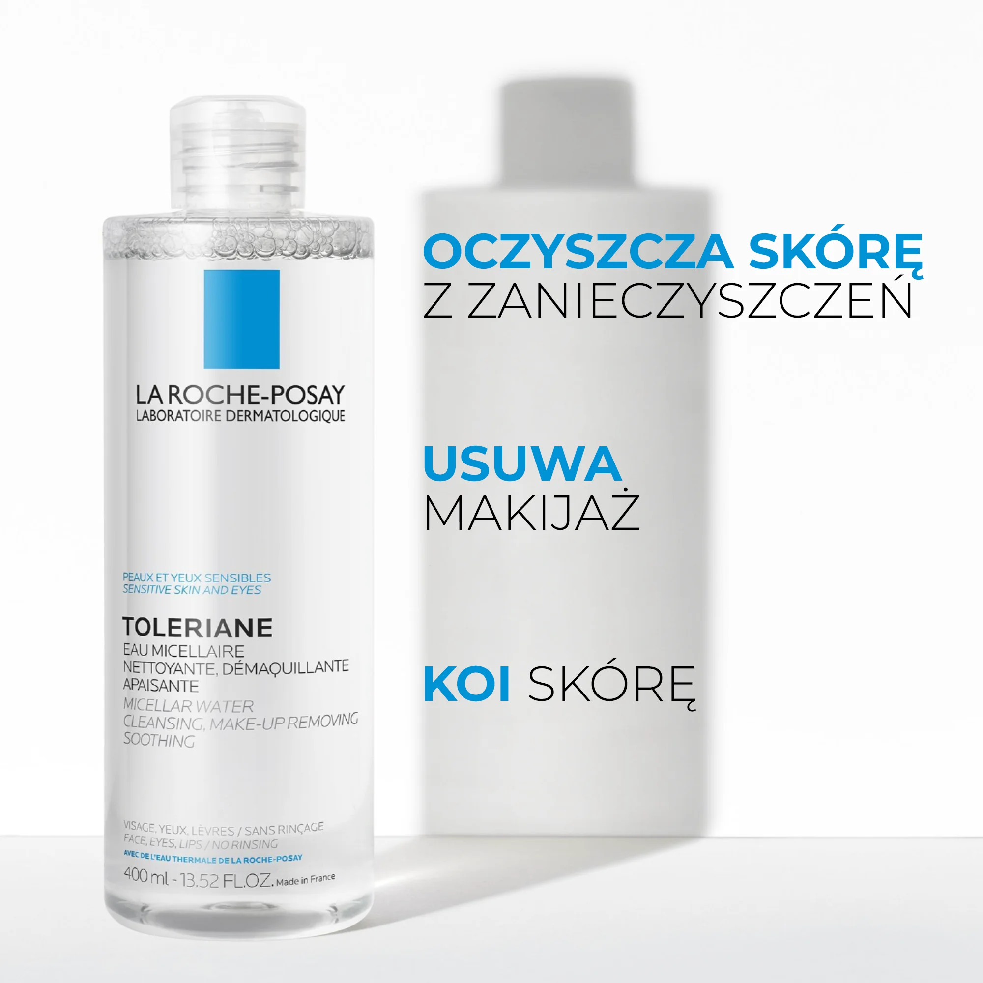 La Roche-Posay płyn micelarny do skóry wrażliwej, 400 ml