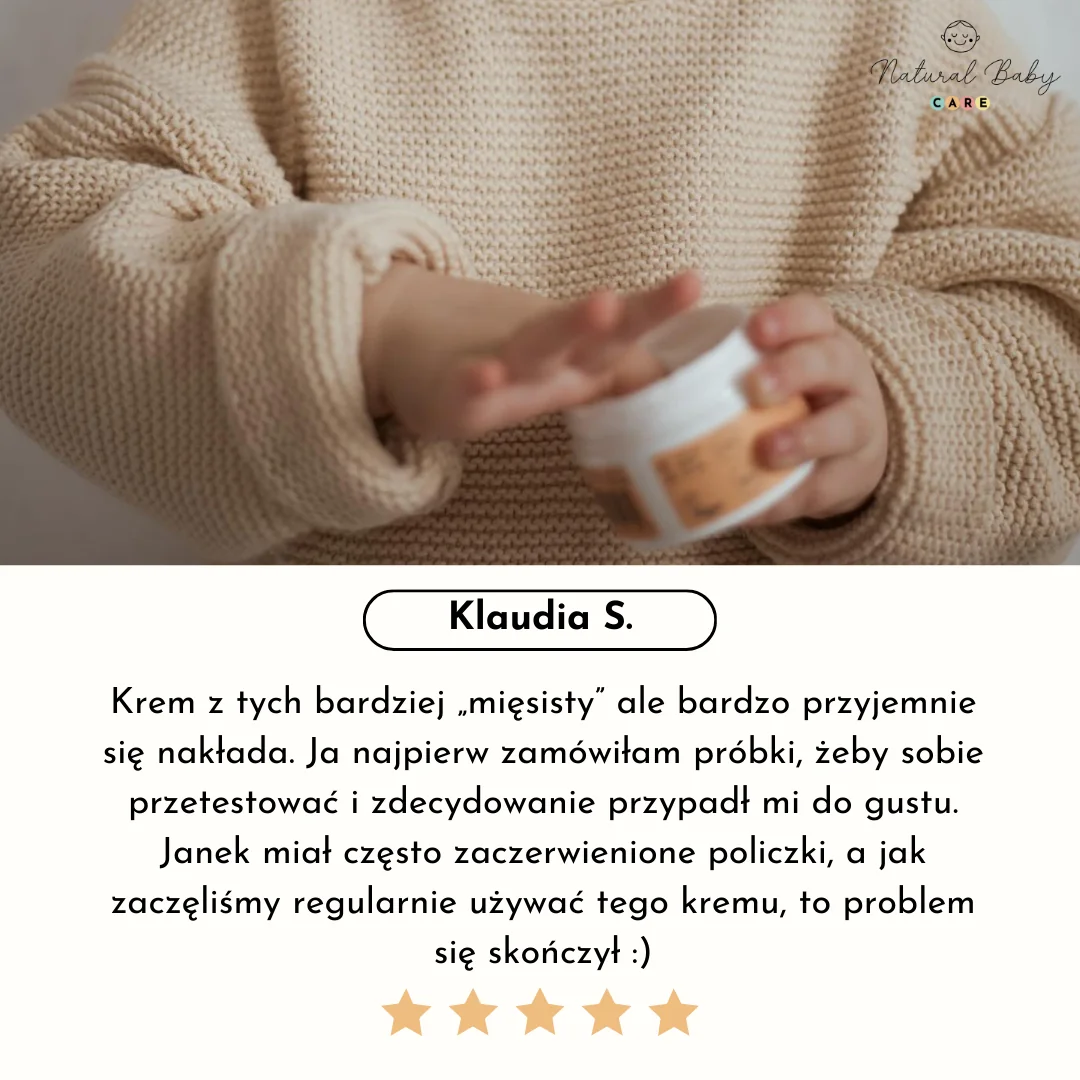 Natural Baby Care Naturalny krem do twarzy dla dzieci 50 ml