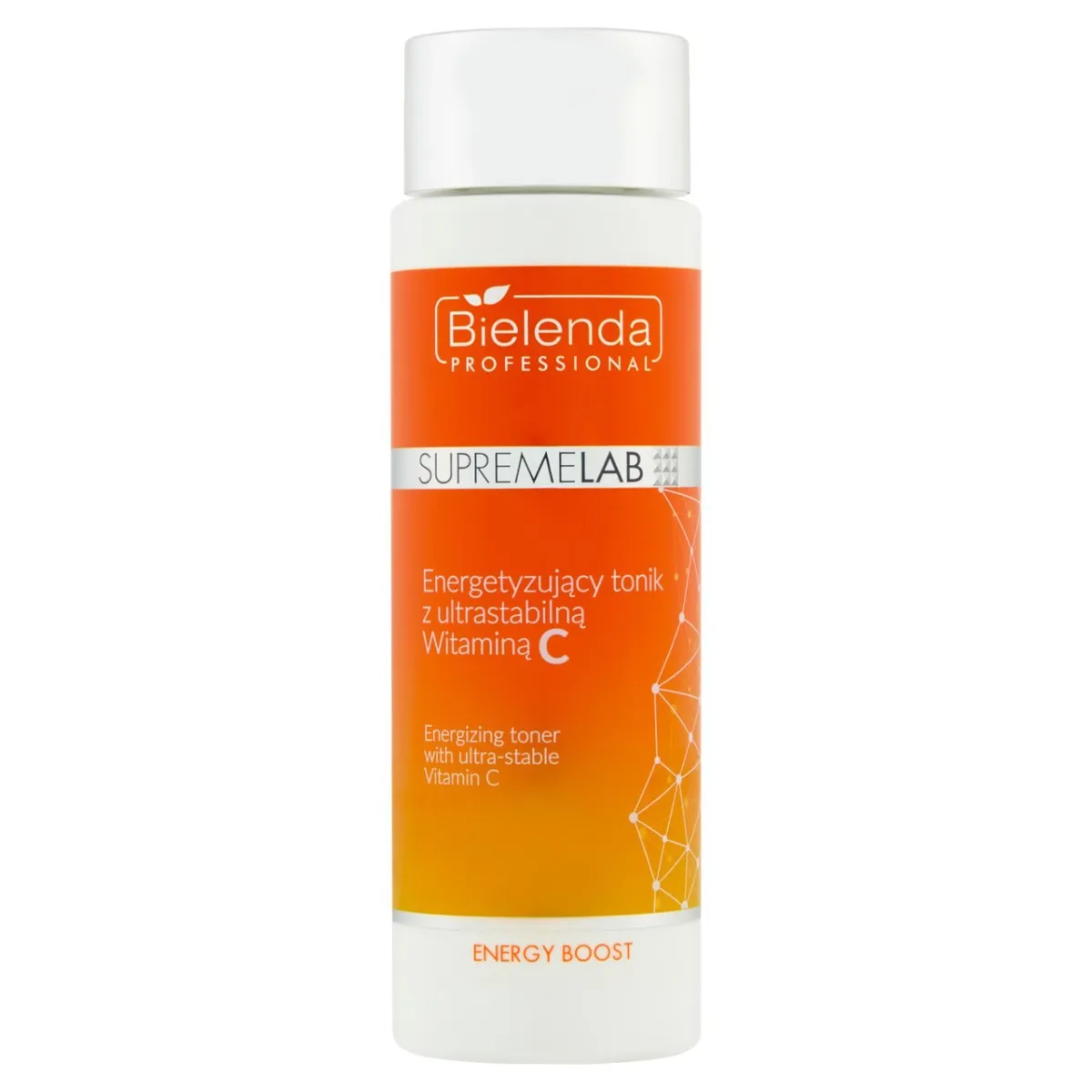 Bielenda Professional SupremeLab, energetyzujący tonik z ultrastabilną witaminą C, 200 ml 