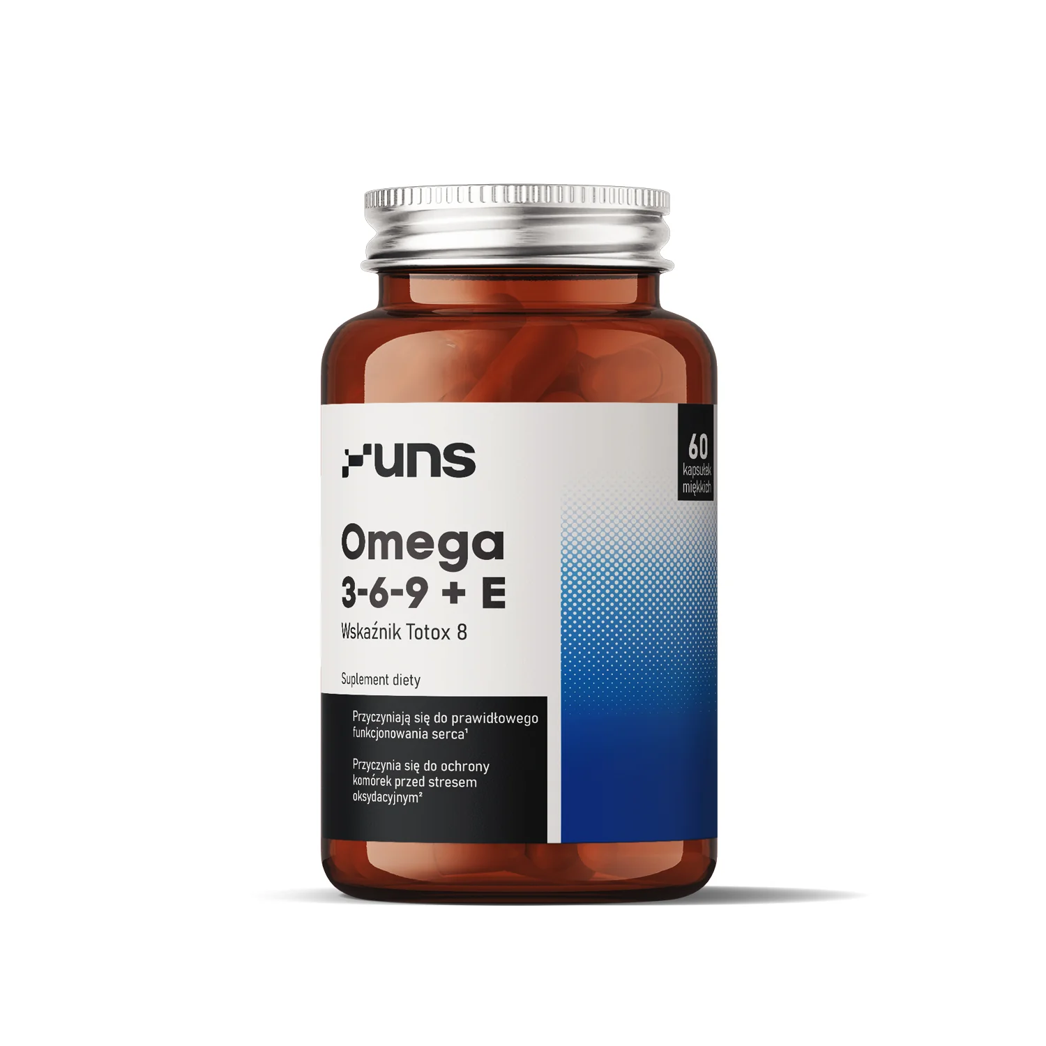 UNS Omega 3-6-9 + E 60 kapsułek miękkich
