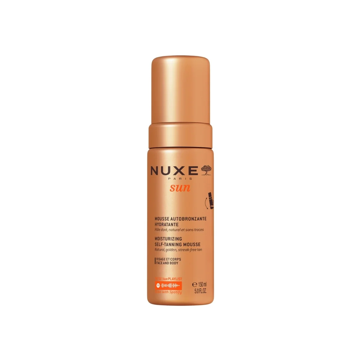 Nuxe Sun samoopalacz w piance, 150 ml