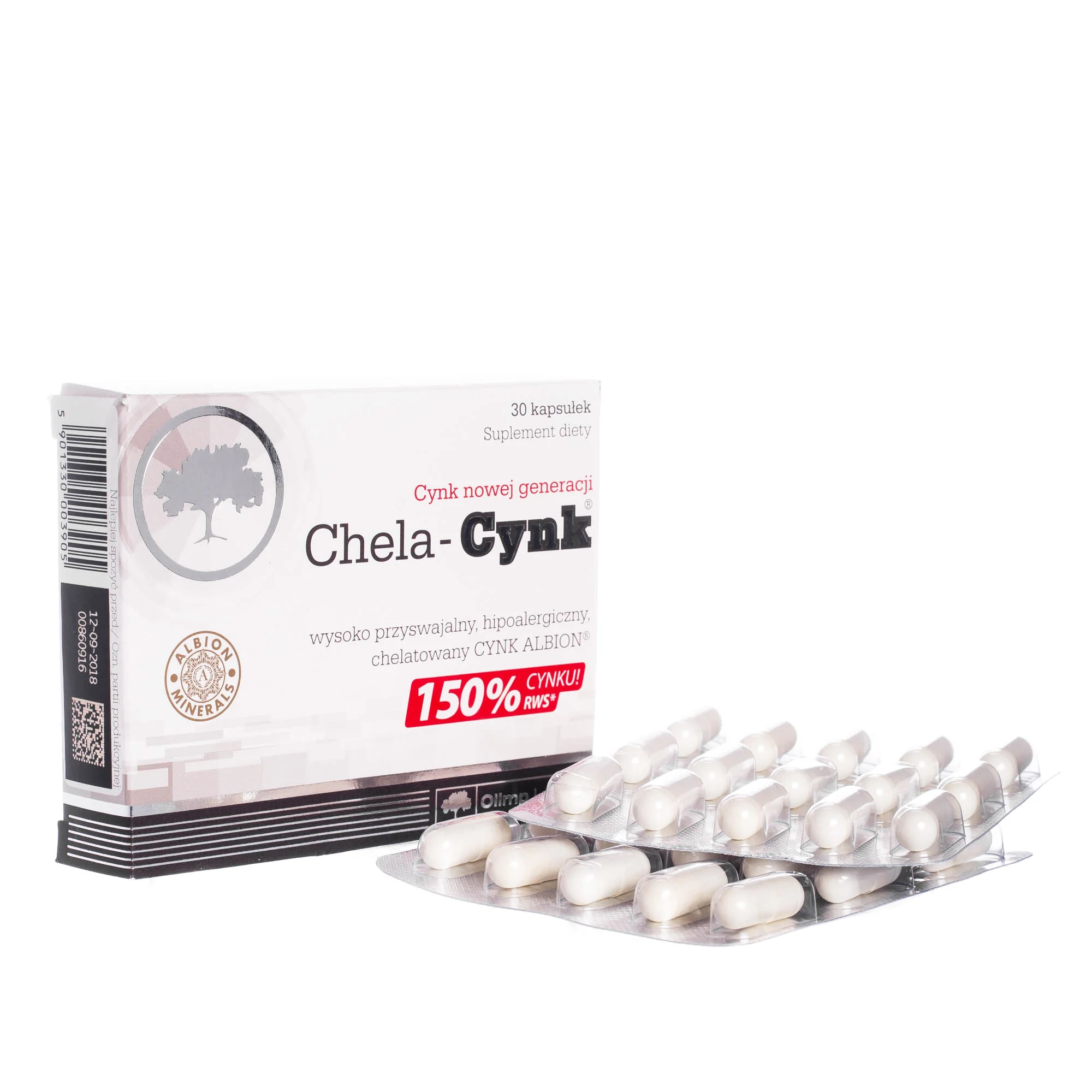 Olimp Chela-Cynk 30 kapsułek