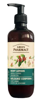 Green Pharmacy balsam do ciała, Zielona kawa i Olejek imbirowy