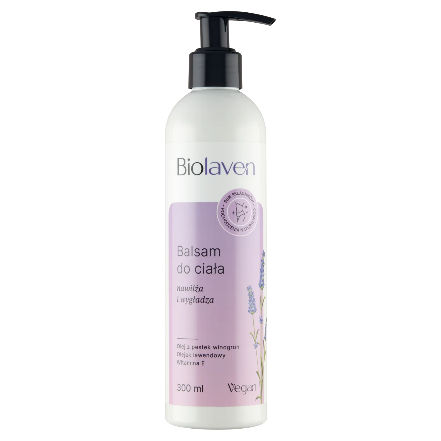 Biolaven Organic balsam do ciała, 300 ml. Data ważności: 31.10.2026