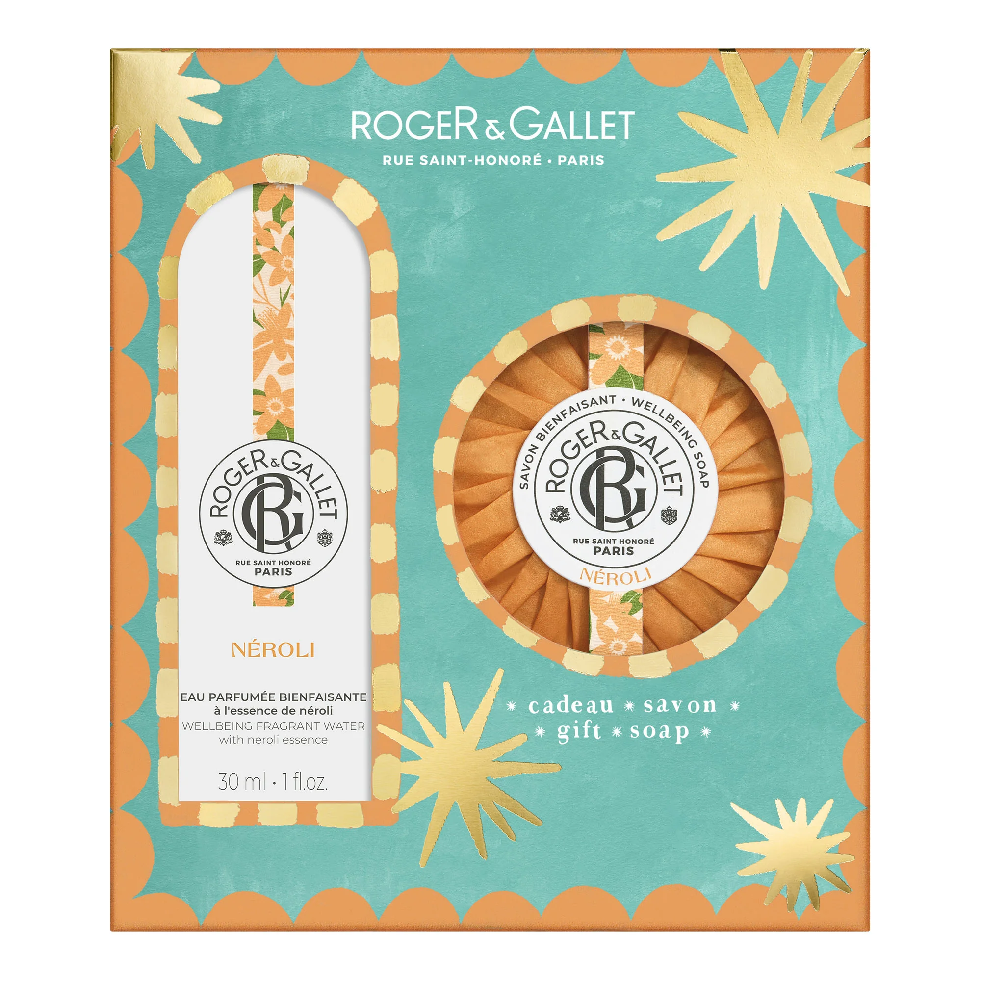 Roger & Gallet Zestaw woda Néroli, 30 ml + mydło, 100 g