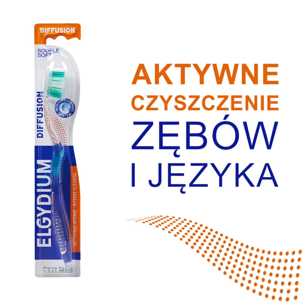 Elgydium Diffusion Medium szczoteczka do zębów, 1 szt.