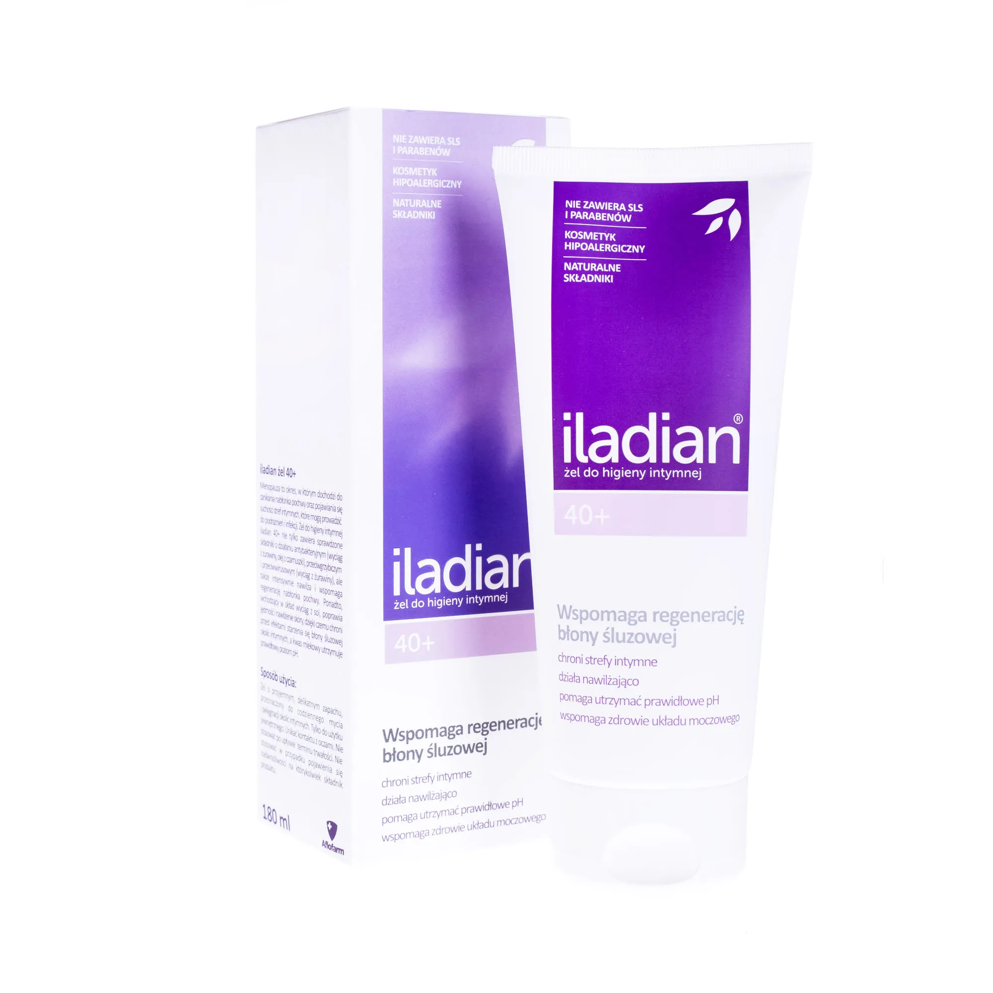 Iladian 40 Plus, żel do higieny intymnej, 180 ml