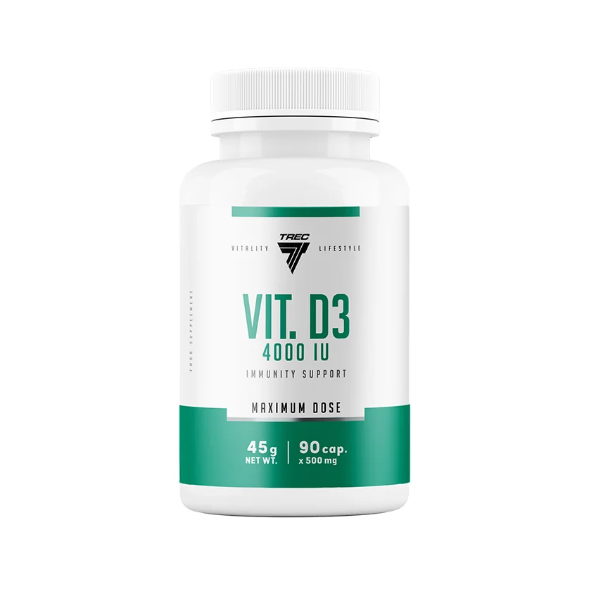 Trec Vitality Vit. D3 4000 IU 90 kapsułek