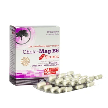 Olimp Chela-Mag B6 Skurcz suplement diety, 60 kapsułek