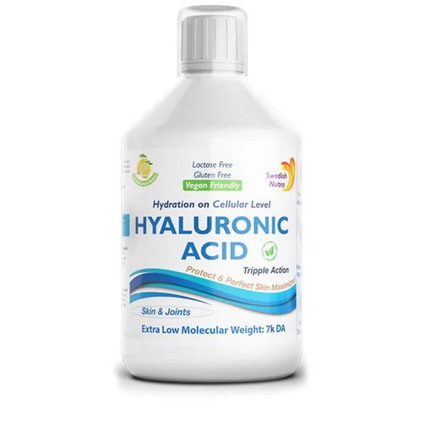 Swedish Nutra Hialuronic Acid płyn, 500 ml