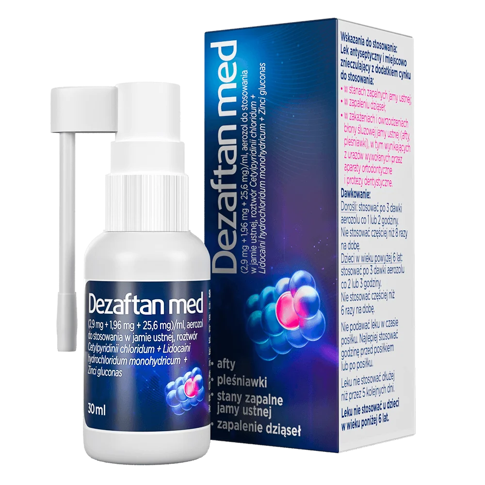 Dezaftan med. (2,9 mg + 1,96 mg + 25,6 mg)/ml