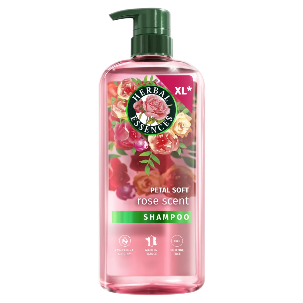 Herbal Essences Petal Soft szampon do włosów o zapachu róży, 650 ml