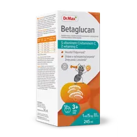 Betaglucan + vitamin C Dr.Max, suplement diety, 245 ml