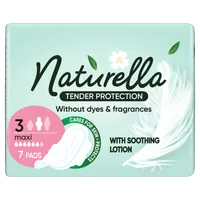 Naturella Tender Protection Maxi podpaski bez barwników i substancji zapachowych, 7 szt.
