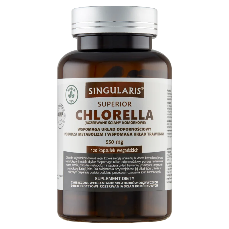 Singularis Chlorella 120 kapsułek
