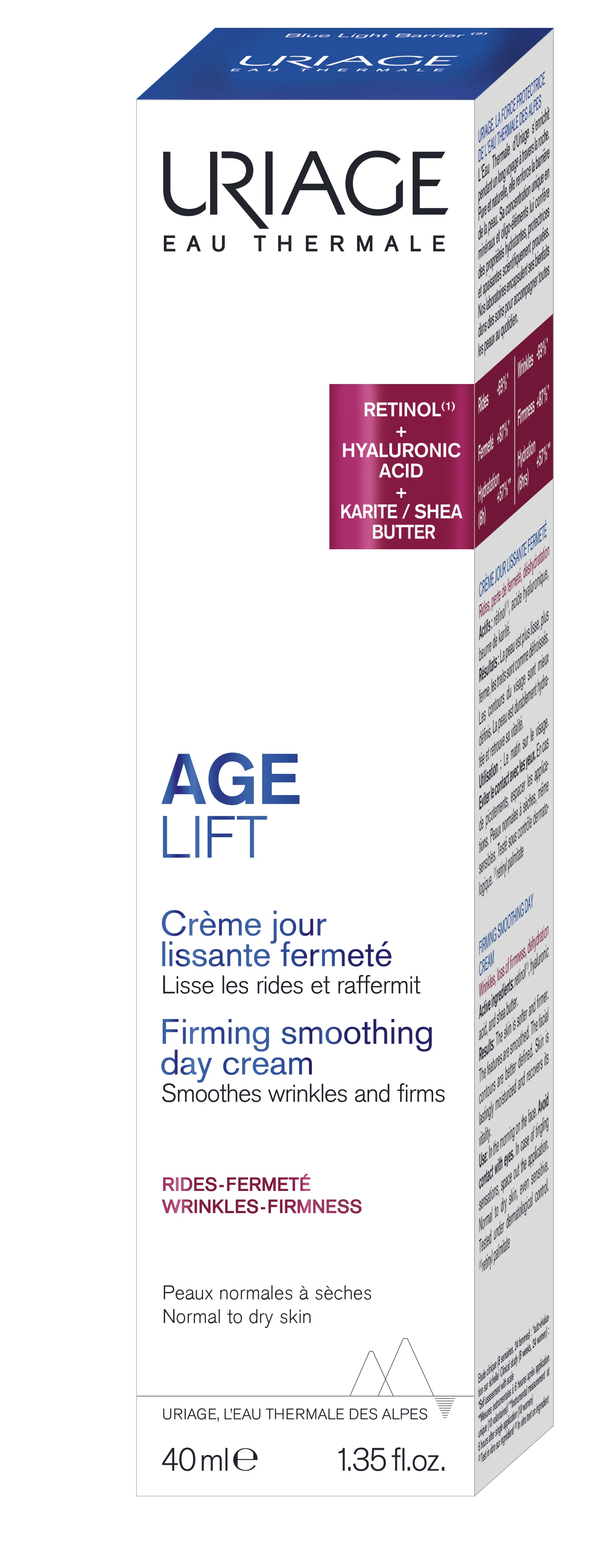 Uriage Age Lift Wygładzający krem ujędrniający na dzień, 40 ml