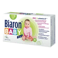 Biaron Baby 6 m+, suplement diety, 30 kapsułek twist-off