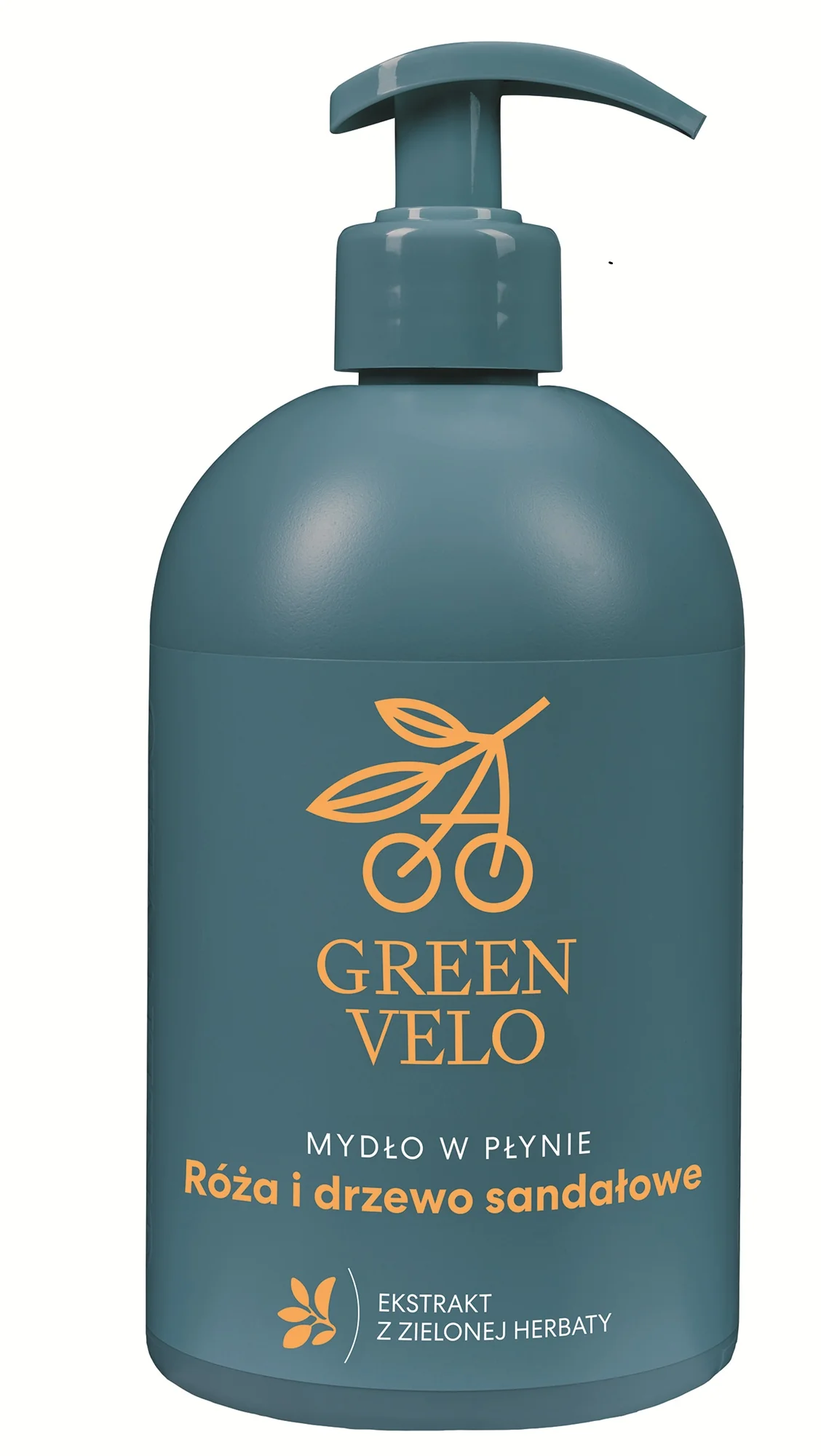 GREEN VELO mydło w płynie Róża i Drzewo Sandałowe, 500 ml